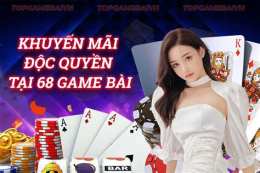 khuyến mãi 68 game bài